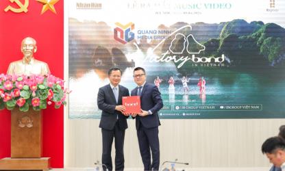 Vịnh Hạ Long tỏa sáng trong lễ ra mắt MV “Victory - Bond in Vietnam”